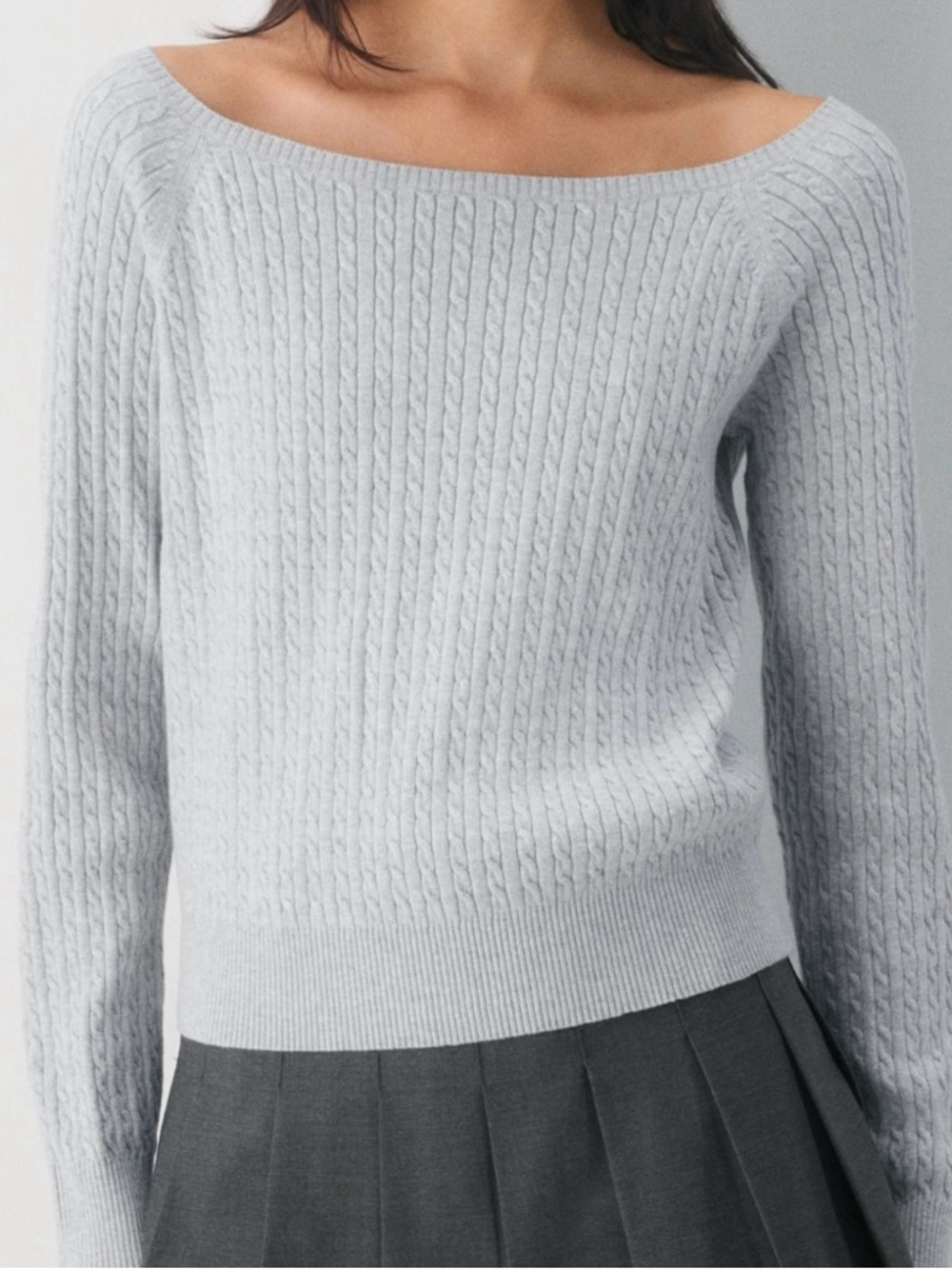 ARITZIA COTTON CHARM HATTIE SWEATER